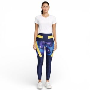 Adidas by Stella McCartney Techfit Floral Running Tights / Leggings – Size L